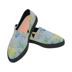Watercolors splashes Naiad Canvas Shoes Model 1809