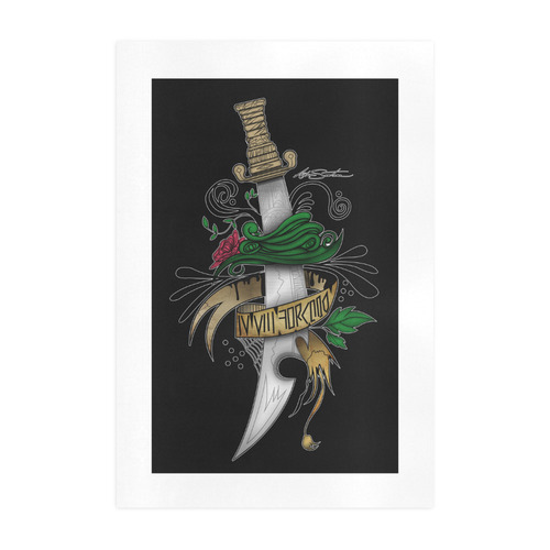 Symbolic Sword Art Print 19‘’x28‘’