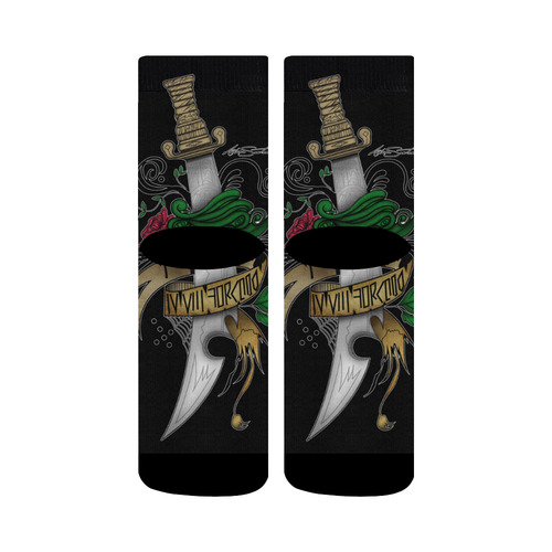 Symbolic Sword Crew Socks