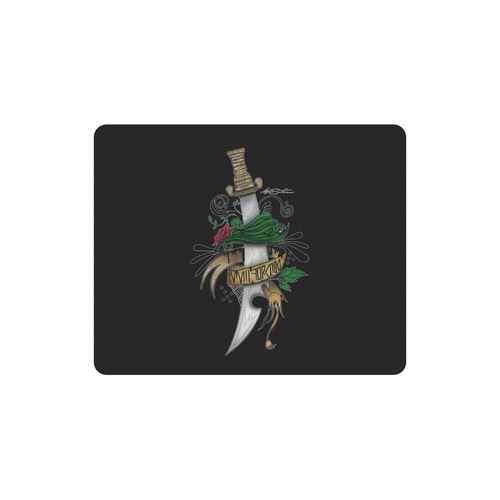 Symbolic Sword Rectangle Mousepad