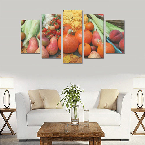 bountiful harvest Canvas Print Sets A (No Frame)