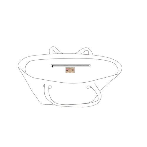IRIS Private Brand Tag on Bags Inner (Zipper) (5cm X 3cm)