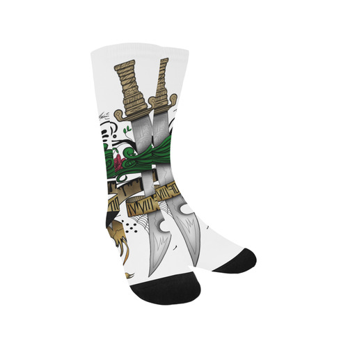 Symbolic Sword Trouser Socks