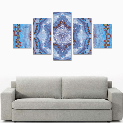 mandala maguen-15- alphabet Canvas Print Sets B (No Frame)