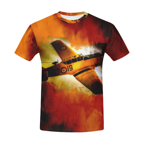 Fire Fly All Over Print T-Shirt for Men (USA Size) (Model T40)
