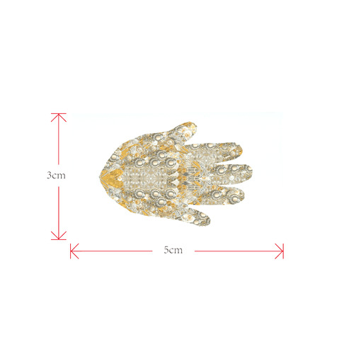 hamsa bijoux 3 yellow