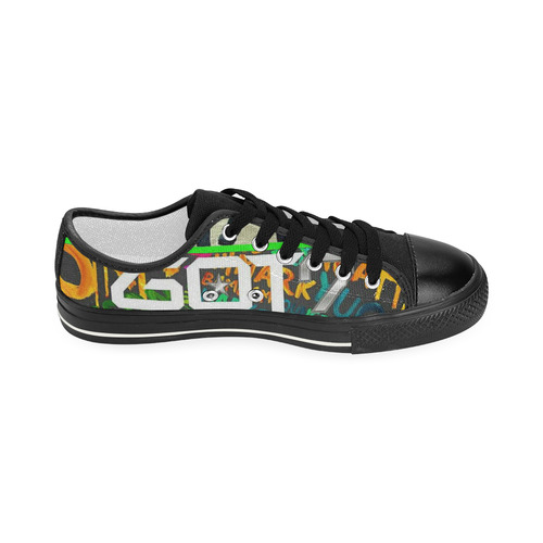 GOT7 kpop group shoes Women's Classic Canvas Shoes (Model 018)