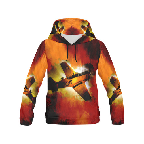 Fire Fly All Over Print Hoodie for Men (USA Size) (Model H13)