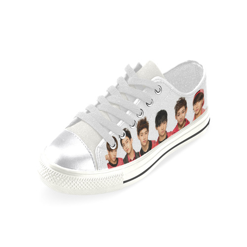 GOT7 kpop group shoes Women's Classic Canvas Shoes (Model 018)
