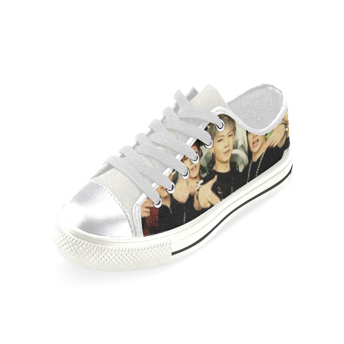 GOT7 kpop group shoes Women's Classic Canvas Shoes (Model 018)