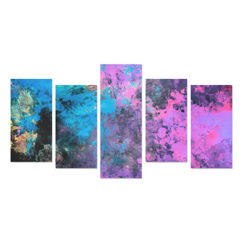 abstraction colors Canvas Print Sets E (No Frame)