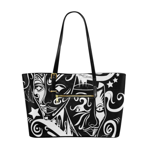 Zodiac - Gemini Euramerican Tote Bag/Large (Model 1656)