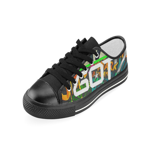 GOT7 kpop group shoes Women's Classic Canvas Shoes (Model 018)