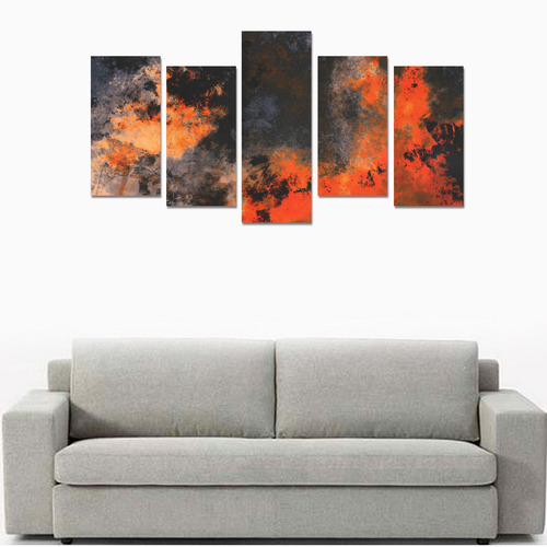 abstraction colors Canvas Print Sets E (No Frame)