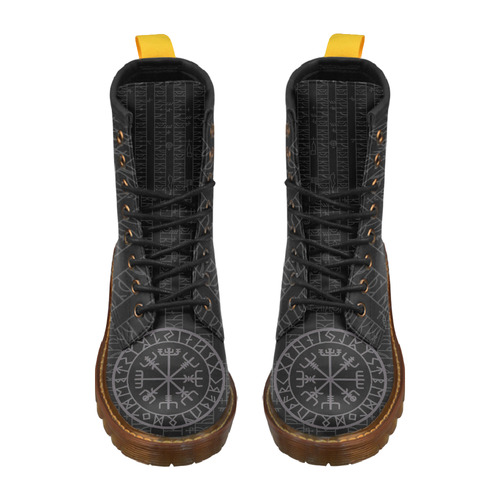 Vegvisir Boots 4 Men High Grade PU Leather Martin Boots For Men Model 402H
