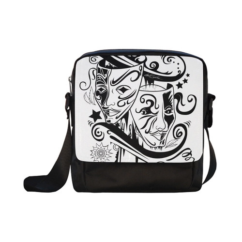 Zodiac - Gemini Crossbody Nylon Bags (Model 1633)