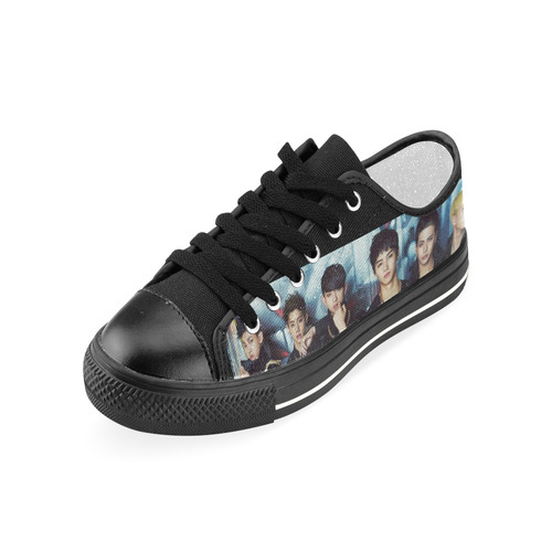 GOT7 kpop group shoes Women's Classic Canvas Shoes (Model 018)