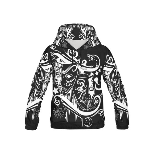 Zodiac - Gemini All Over Print Hoodie for Kid (USA Size) (Model H13)