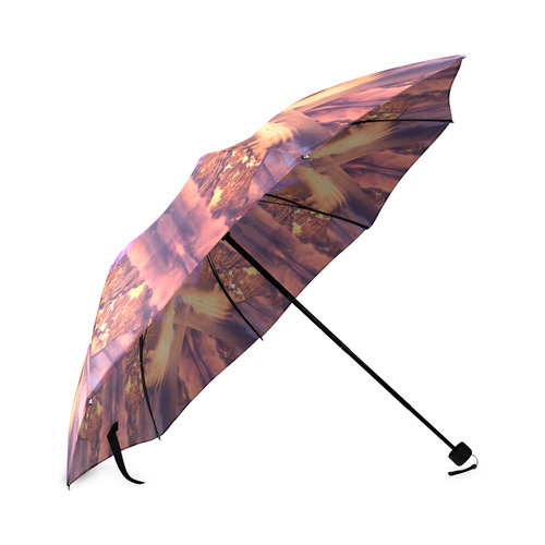 Temple of the Sky God Mandala Foldable Umbrella (Model U01)