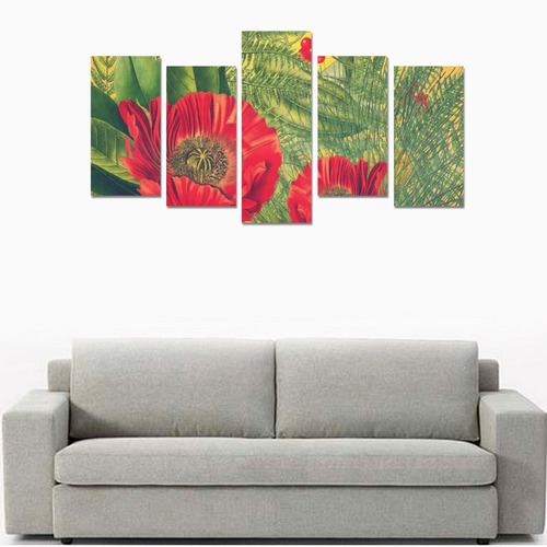 flora 7 Canvas Print Sets E (No Frame)