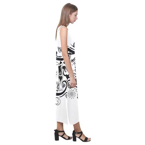 Zodiac - Gemini Phaedra Sleeveless Open Fork Long Dress (Model D08)