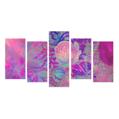 flora 6 Canvas Print Sets E (No Frame)