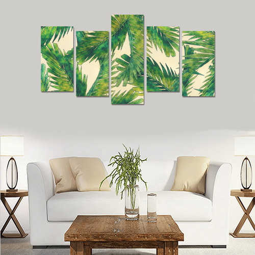 palms Canvas Print Sets E (No Frame)