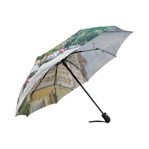Cracow Krakow city art Auto-Foldable Umbrella (Model U04)