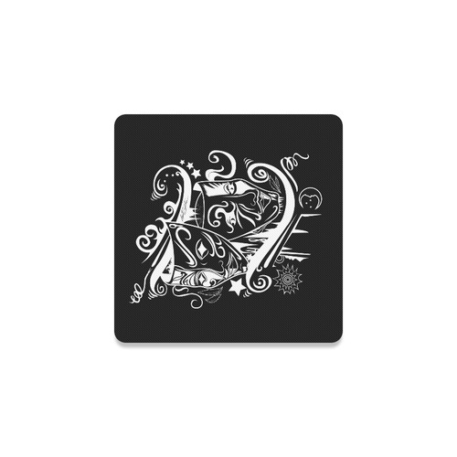 Zodiac - Gemini Square Coaster