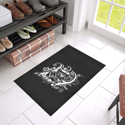 Zodiac - Gemini Azalea Doormat 24" x 16" (Sponge Material)