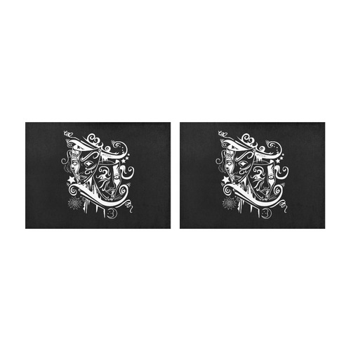 Zodiac - Gemini Placemat 14’’ x 19’’ (Two Pieces)