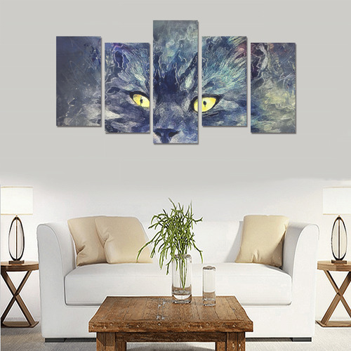 cat Canvas Print Sets E (No Frame)