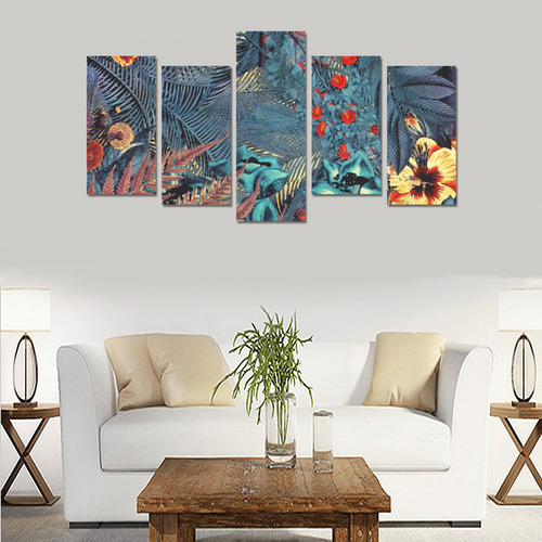 flowers Canvas Print Sets E (No Frame)