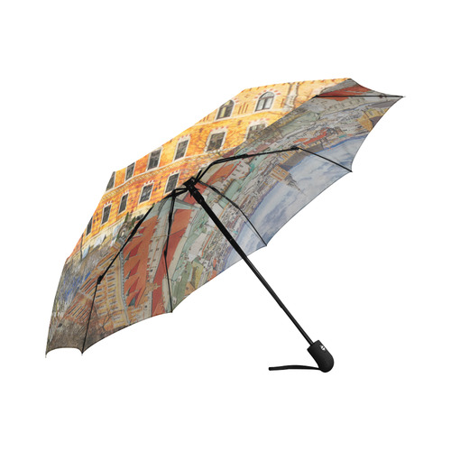 Cracow Krakow city art Auto-Foldable Umbrella (Model U04)