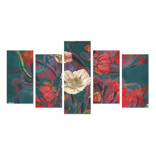 flora 3 Canvas Print Sets E (No Frame)