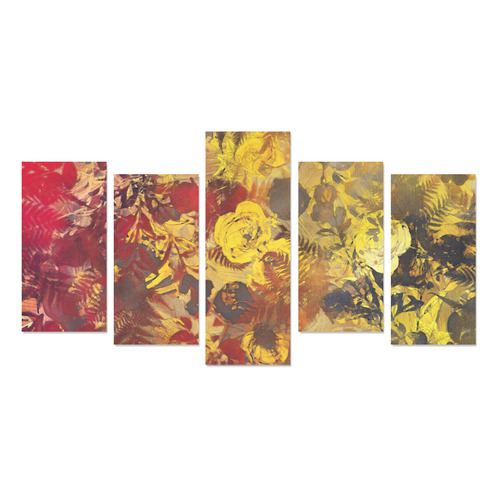 flowers Canvas Print Sets E (No Frame)