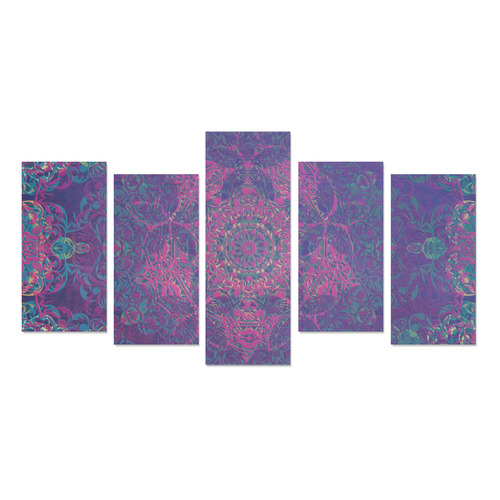 magic mandala Canvas Print Sets E (No Frame)