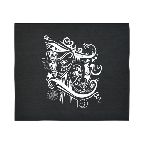 Zodiac - Gemini Cotton Linen Wall Tapestry 60"x 51"