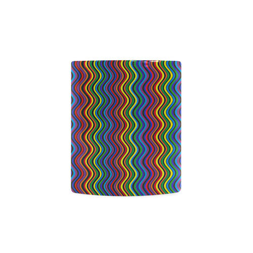 Colorful Curves White Mug(11OZ)