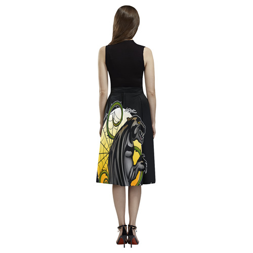 Panther Aoede Crepe Skirt (Model D16)