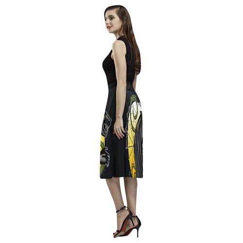 Panther Aoede Crepe Skirt (Model D16)