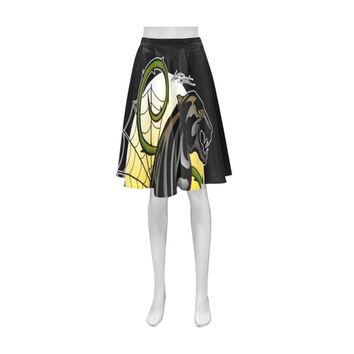 Panther Athena Women's Short Skirt (Model D15)