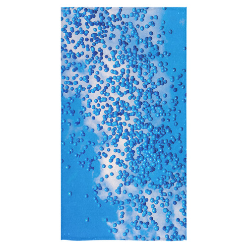 Blue Toy Balloons Flight Fantasy Atmosphere Dream Bath Towel 30"x56"