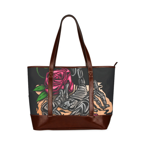 Zodiac - Scorpio Tote Handbag (Model 1642)