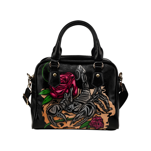 Zodiac - Scorpio Shoulder Handbag (Model 1634)