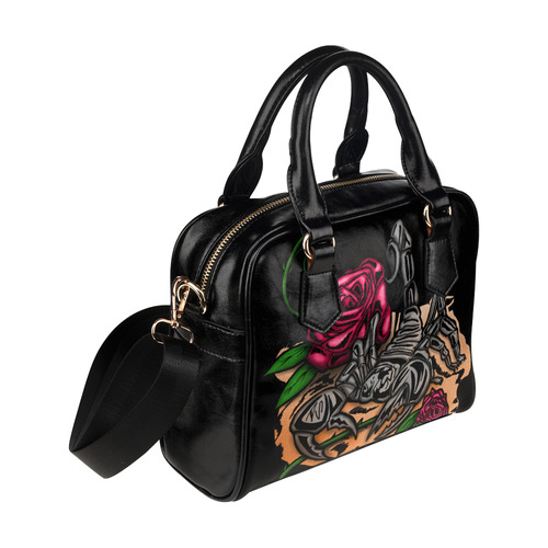 Zodiac - Scorpio Shoulder Handbag (Model 1634)