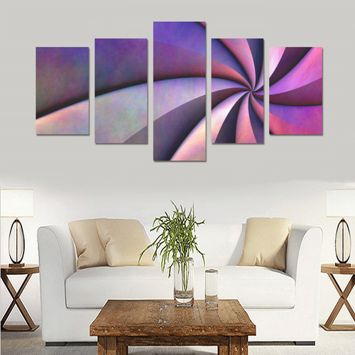 Spiraling In Canvas Print Sets C (No Frame)