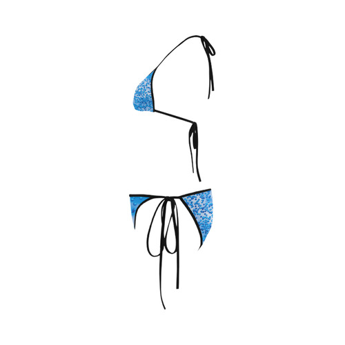 Blue Toy Balloons Flight Air Sky Dream Custom Bikini Swimsuit