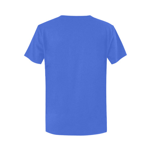 FF Classic Blue Women's T-Shirt in USA Size (Two Sides Printing)