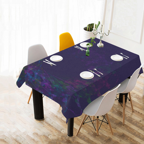 Hint of Hues Cotton Linen Tablecloth 60" x 90"
